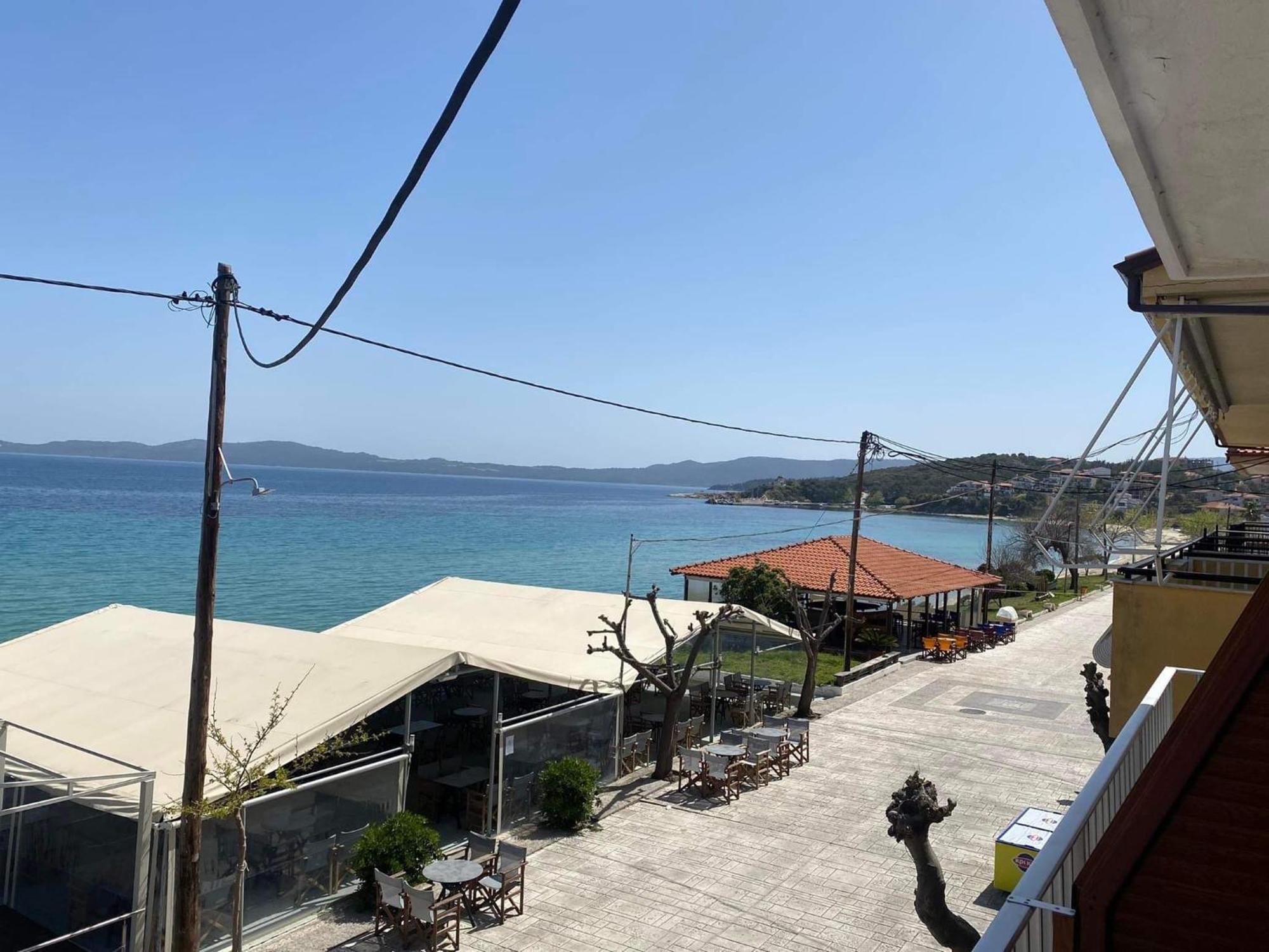 Diolkos Apartement Nea Roda Zimmer foto